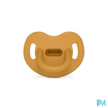 Afbeelding in Gallery-weergave laden, Suavinex Essence Soother Sili. Flat 0-6m Mustard
