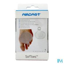Load image into Gallery viewer, Donjoy Aircast Softoes Forefoot Pad Ring Pair
