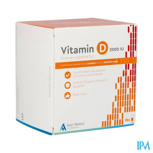 Astel Vitamin D 2000iu Caps 90