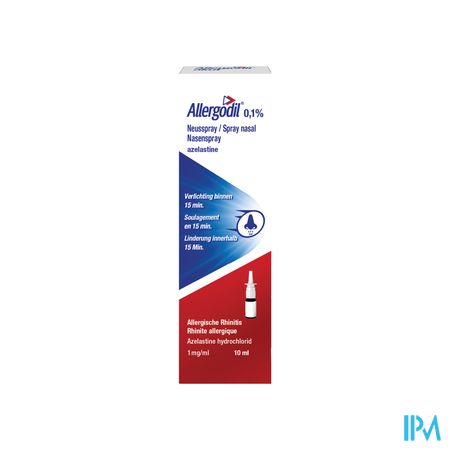 Allergodil Spray Nasal Fl 10ml
