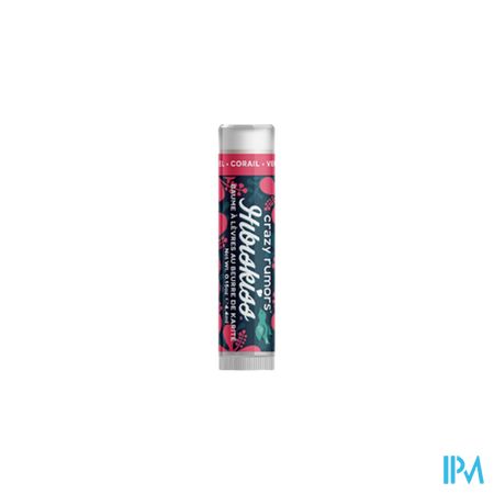 Crazy Rumors Lipbalsem Hibiskiss Koraal 4,4g