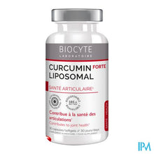 Load image into Gallery viewer, Biocyte Curcumin X 185 Caps 30
