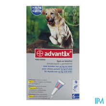 Afbeelding in Gallery-weergave laden, Advantix 400/2000 Honden 25<40kg Fl 6x4,0ml
