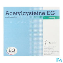 Afbeelding in Gallery-weergave laden, Acetylcysteine EG 600Mg Gran. Vr Drank Zakje  60
