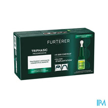 Afbeelding in Gallery-weergave laden, Furterer Triphasic Progres.behand. Haaruit.8x5,5ml
