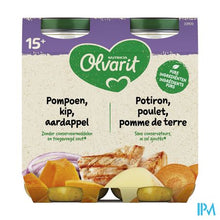 Afbeelding in Gallery-weergave laden, Olvarit Pot Pompoen Kip Aardappel 250g
