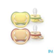 Afbeelding in Gallery-weergave laden, Philips Avent Fopspeen +0m Air Beige/groen 2
