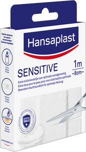 Hansaplast Sensitive 1mx8cm