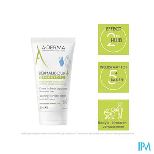 Aderma Dermalibour+ Barrier Cr Isolerend 50ml