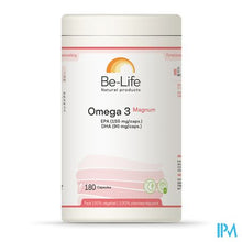 Afbeelding in Gallery-weergave laden, Omega 3 Magnum Be Life Caps 180
