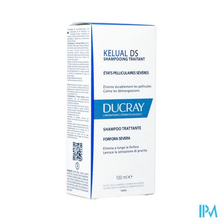 Ducray Kelual Ds Sh Verzorg. Hardnek. Roos 100ml