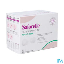 Load image into Gallery viewer, Saforelle Menstruatiecups Pack Comfort 12h T2
