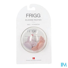 Load image into Gallery viewer, Frigg Fopspenen Butterfly T1 Silicon Lilac/peach 2
