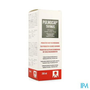 Pulmocap Thymus Siroop 200ml