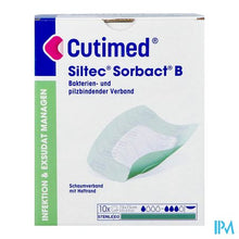Afbeelding in Gallery-weergave laden, Cutimed Siltec Sorbact B 7,5x7,5cm 10
