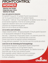 Afbeelding in Gallery-weergave laden, Frontcontrol Wormer Xl Honden Tabl 2
