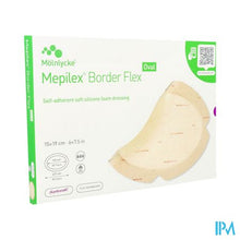 Afbeelding in Gallery-weergave laden, Mepilex Border Flex Oval Verb 15x19cm 5 583400
