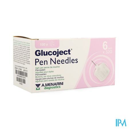 Glucoject Pen Needles 6mm 32g