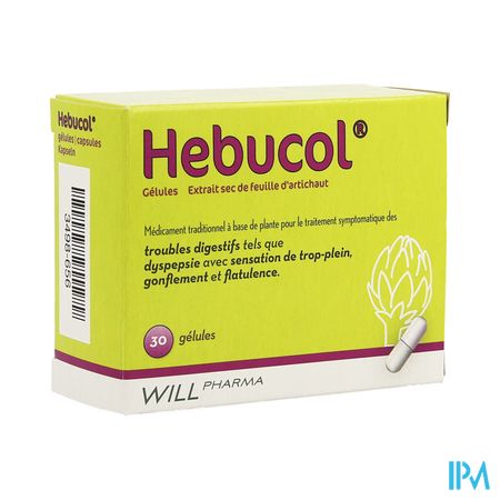 Hebucol Nf Caps 30 X 400mg Verv.1509330