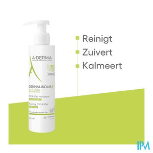 Aderma Dermalibour+ Cica Gel Schuimend 200ml