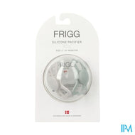 Frigg Fopspenen Butterfly T2 Silicon Sage/silver 2