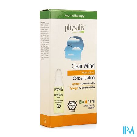 Physalis Roll-on Clear Mind Bio 10ml