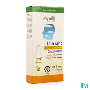 Physalis Roll-on Clear Mind Bio 10ml