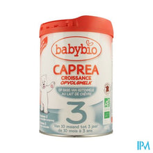 Afbeelding in Gallery-weergave laden, Babybio Caprea 3 Geitenmelk 900g
