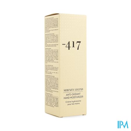 Minus 417 Crème hydratante pour les mains 100ml