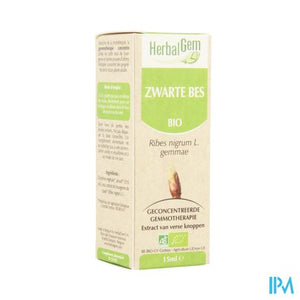 Herbalgem Zwarte Bes Maceraat 15ml