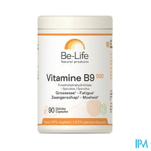 Afbeelding in Gallery-weergave laden, Vitamine B9 500 Be Life Caps 90
