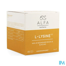 Afbeelding in Gallery-weergave laden, Alfa l-lysine 1000mg Tabl 45
