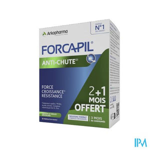 Forcapil Ontdekkingspack Caps 2x60+sh 200ml Grat.