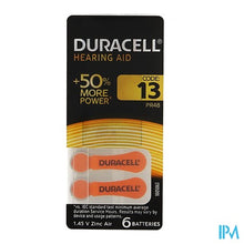 Afbeelding in Gallery-weergave laden, Duracell Easytab Hoorbatterij Da13 6 Oranje

