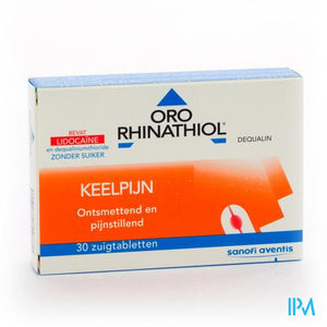 Oro Rhinathiol pastilles 30