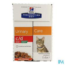 Afbeelding in Gallery-weergave laden, Hills Prescrip.diet Feline Cd Urin.reduc.cal12x85g
