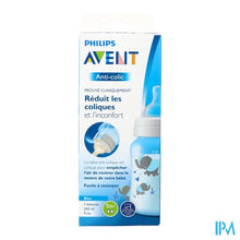 Afbeelding in Gallery-weergave laden, Philips Avent A/colic Zuigfles 260ml Blauw SCF821/15
