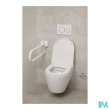 Afbeelding in Gallery-weergave laden, Toiletbeugel Opklapbaar Premium Staal Wit 60cm
