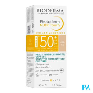 Bioderma Photoderm Nude Spf50+ Heel Licht 40ml