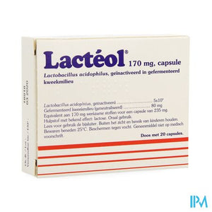 Lacteol 170mg Caps 20