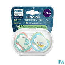Load image into Gallery viewer, Philips Avent Fopspeen +6m Air Night Aap/camel. 2
