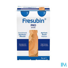 Afbeelding in Gallery-weergave laden, Fresubin Pro Drink Abrikoos Perzik Fl 4x200ml
