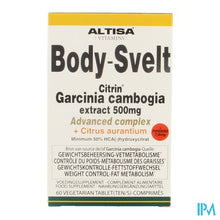 Afbeelding in Gallery-weergave laden, Altisa Body Svelt Garcin.500mg Citrin Cplx Comp 60
