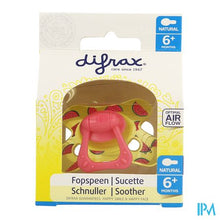 Afbeelding in Gallery-weergave laden, Difrax Fopspeen Natural 6m+ Girl
