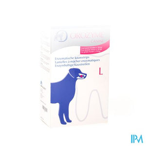 Orozyme Canine l Kauwstrip Enzym.hond >30kg 141g