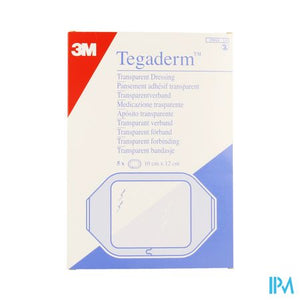 Tegaderm 3m Film Dressing Transp 10x12cm 5 1626p