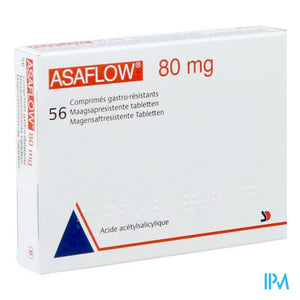Asaflow 80mg Compresses d'estomac Bli 56x 80mg