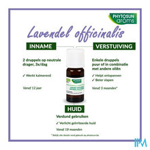 Afbeelding in Gallery-weergave laden, Phytosun Lavendel Off. Fr-bio-01 10ml
