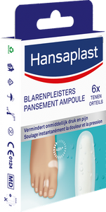 Hansaplast Sos Blaarpleister Klein Strip 6
