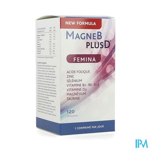 Magnebplusd Femina Tabl 120 Nf